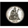 Image 1 : ***RARE   1879 Proof Liberty Seated Dime 10c Grades PR 65   RARE***