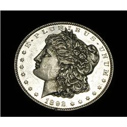***RARE   DMPL  1892-cc Morgan Dollar Grades Select Uncirculated ms63 DMPL   RARE***