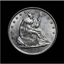 1858-o Liberty Seated Half Dollar 50c Grades Select Uncirculated ms63