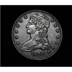 1838-p Capped Bust Half Dollar 50c Grades au55