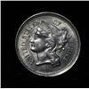 Image 1 : 1868 Three Cent Nickel 3c Grades Choice Uncirculated ms64