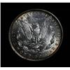 Image 2 : ***RARE   Rainbow Toned 1897-o Morgan Dollar Grades Select Uncirculated ms63   RARE*** 