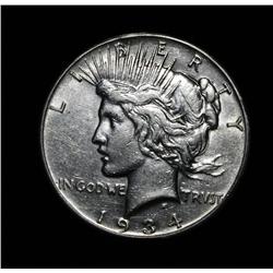 1934-s Peace Dollar Grades xf40