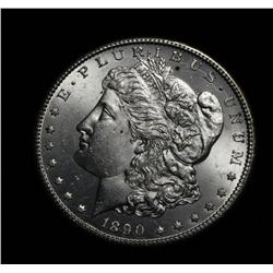 ***RARE   1890-cc Morgan Dollar Grades Gem Uncirculated ms65   RARE***