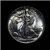 Image 1 : 1943-p Walking Liberty Half Dollar Grades Select Uncirculated ms63