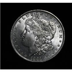 1891-p Morgan Dollar Grades Select Uncirculated ms63++ PQ