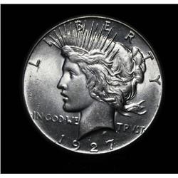 1927-p Peace Dollar Grades Select Uncirculated ms63+