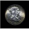 Image 1 : 1950-d Franklin Half Dollar 50c Grades Choice Uncirculated ms64 FBL
