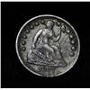 Image 1 : 1857-p Seated Liberty Half Dime 1/2 10c Grades XF40