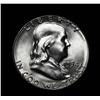 Image 1 : 1954-s Franklin Half Dollar 50c Grades Choice Uncirculated ms64