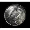 Image 2 : 1923-d Peace Dollar $1 Grades Choice Uncirculated ms64