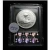Image 2 : 2004-p Thomas Alva Edison Uncirculated Commemorative Dollar Graded ms70 by USCG