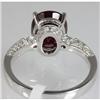 Image 3 : Genuine 5.02 ctw Ruby & Diamond  Ring 18kt Gold-White