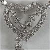 Image 2 : Genuine  5.27 ctw Diamond Necklace 18KT White Gold 