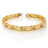 Image 1 : Genuine 7.08 ctw Opal & Diamond Bracelet Yellow Gold