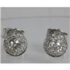 Image 3 : Genuine 0.49 ctw Diamond Earring 18kt Gold-White 
