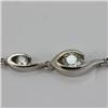Image 2 : Genuine  2.37 ctw Diamond Bracelet 14KT  White Gold 