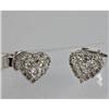 Image 1 : Genuine 0.280 ctw Diamond Earring 18kt Gold-White
