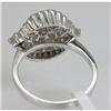 Image 2 : Genuine 1.27 ctw Tappered & Diamond Ring 18kt Gold-White 