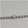 Image 2 : Genuine  3.70 ctw Diamond Bracelet 14KT White Gold 