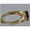 Image 2 : Genuine  1.33 ctw  Garnet Ring  14KT Yellow Gold  Ring Size  7