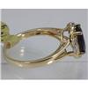 Image 2 : Genuine  1.44 ctw  Iolite Ring  14KT Yellow Gold  Ring Size  7