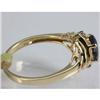 Image 2 : Genuine  0.97 ctw  Iolite Ring  14KT Yellow Gold  Ring Size  7