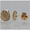 Image 2 : Genuine 0.21 ctw Diamond Earring 18kt Gold-Yellow 