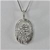 Image 1 : Genuine 0.57 ctw  Diamond Pendant 18kt Gold-White 