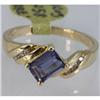Image 1 : Genuine  1.3 ctw  Twilight  Ring  14KT Yellow Gold  Ring Size  7