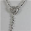 Image 1 : Genuine  5.27 ctw Diamond Necklace 18KT White Gold 