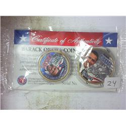 BARACK OBAMA COIN COLLECTION