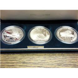 1994 US VETERANS 3 COIN PROOF SET