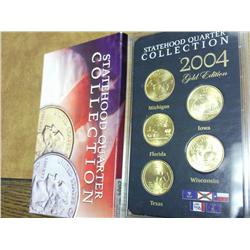 2004 STATE QUARTER COLLECTION GOLD EDITION