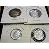 1961, 62, 63 AND 64 SILVER ROOSEVELT DIMES PROOF