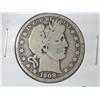 Image 1 : 1908-D BARBER HALF DOLLAR