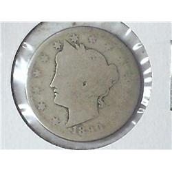 1890 LIBERTY ''V'' NICKEL
