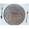 Image 1 : 1864 2 CENT PIECE (LARGE MOTTO) UNC