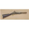 Image 1 : Spanish style flintlock blunderbuss with silver  inlaid barrel, measuring 30-1/8” overall with  15-3