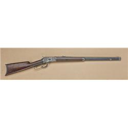 Winchester model 1892, .25-20 caliber,  lever-action rifle, 24” octagon barrel, full  magazine, rifl