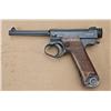 Image 2 : Japanese large guard Nambu pistol, Japanese  military marked, 8mm, serial #76600. Dated 18.5.  The p