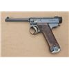 Image 1 : Japanese small guard Nambu pistol, 8mm caliber,  military issue,  serial #31987. Dated 12.6, in  nea