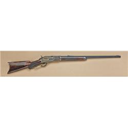 Winchester model 1876 special order deluxe rifle,  .50-95 caliber, 26” octagon barrel, button mag,