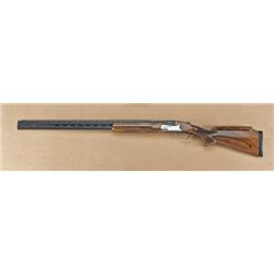 Perazzi MX8 12ga over/under trap shotgun, 31-7/8”  split barrels, ventilated rib, single trigger,  a