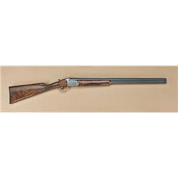 Merkel 16ga over/under shotgun, 27-7/8” barrel,  hand filed raised rib, single trigger, auto  ejecto