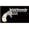 Image 2 : Colt cloverleaf or house pistol, .41 caliber  4-shot, fully and finely deluxe Nimschke style  scroll