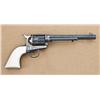 Image 2 : Colt Single Action Army revolver, .45 long Colt  caliber, 7-1/2” barrel, custom engraved, blue and  