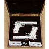 Image 1 : Custom Pair of semi-automatic pistols by L. A. R.  Manufacturing Incorporated, West Jordan, Utah, in