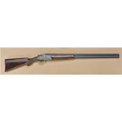 High grade prewar Merkel 12ga over/under shotgun  showing 30” over/under barrels, ventilated rib,  f