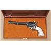 Image 1 : Colt single action army revolver, New Frontier  series, .45 caliber, 7-1/2” barrel, engraved in  flu